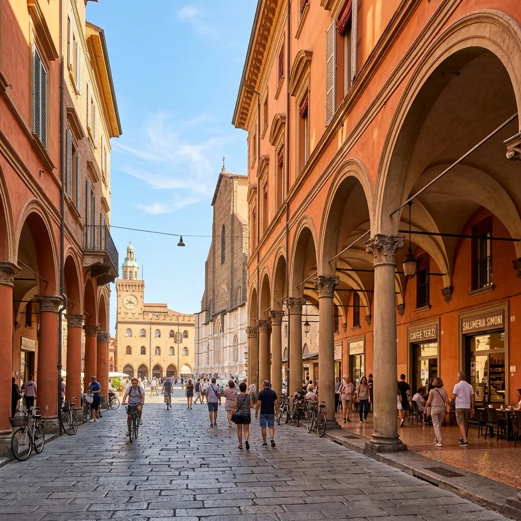 La histórica ciudad de Bologna, donde se realiza la inmersión académica